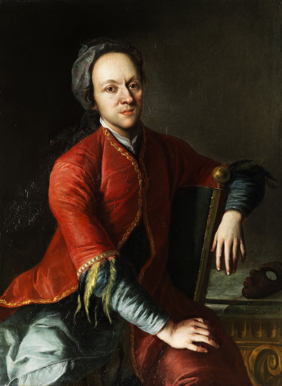 Portrét herce od Circle of Jan Kupecký