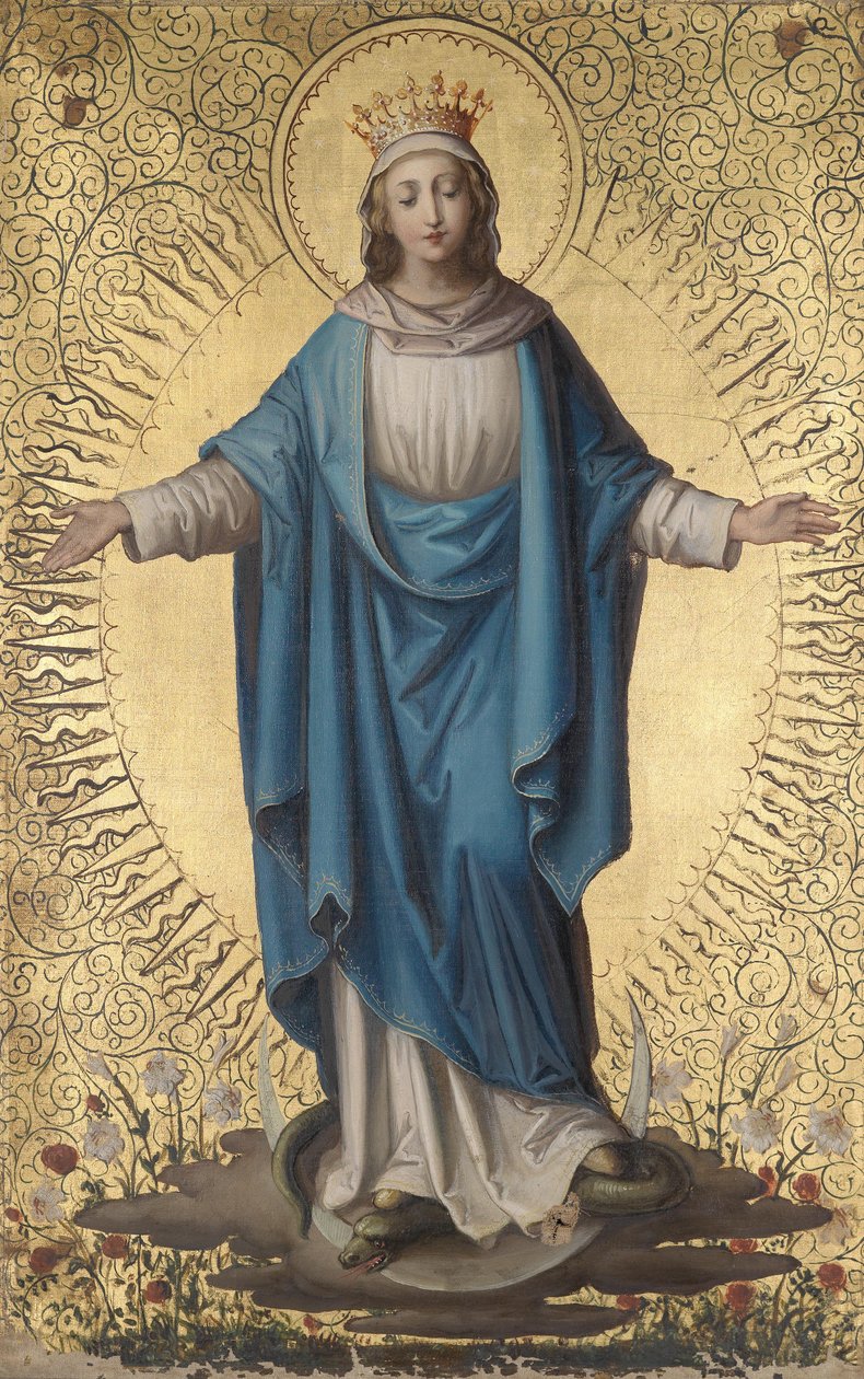 Mondsichelmadonna od Leopold Kupelwieser