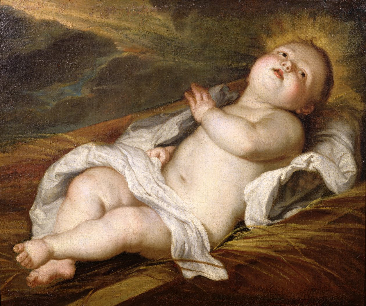 Jezulátko od Circle of Anthony van Dyck