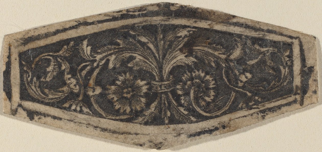 Ornament v šestihranném tvaru od Circle of Francesco Francia