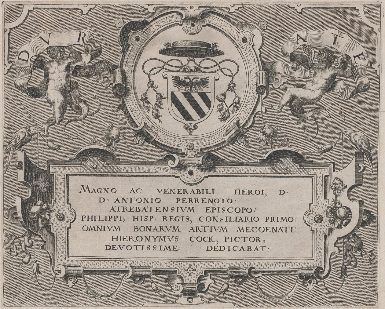 Obětavost od Circle of Lucas van Doetechum and Johannes