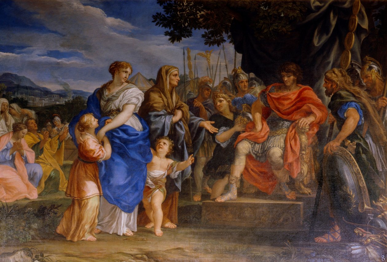 Coriolanus u bran Říma od Ciro Ferri