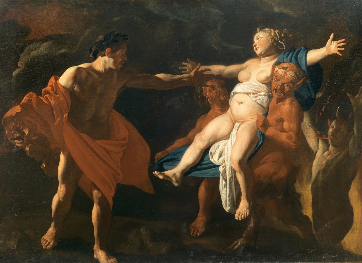 Orfeus a Eurydika. od Claes Cornelisz. Moeyaert