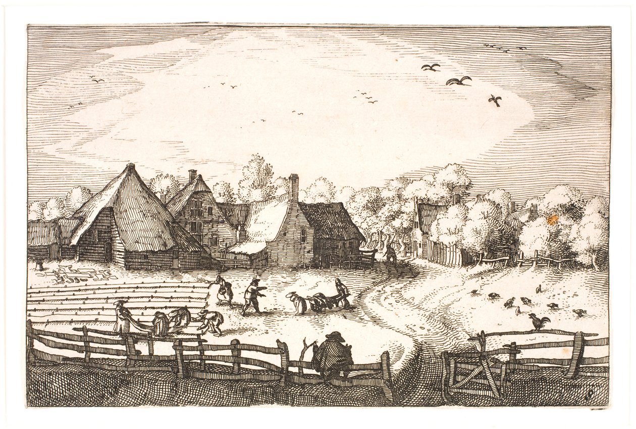 Bělící pole poblíž Haarlemmerhout od Claes Jansz. Visscher