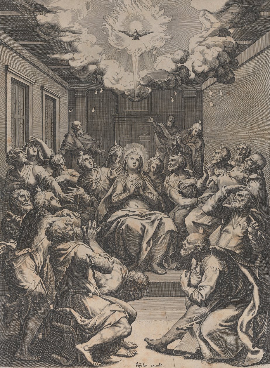 Letnice, 1574. od Claes Jansz Visscher