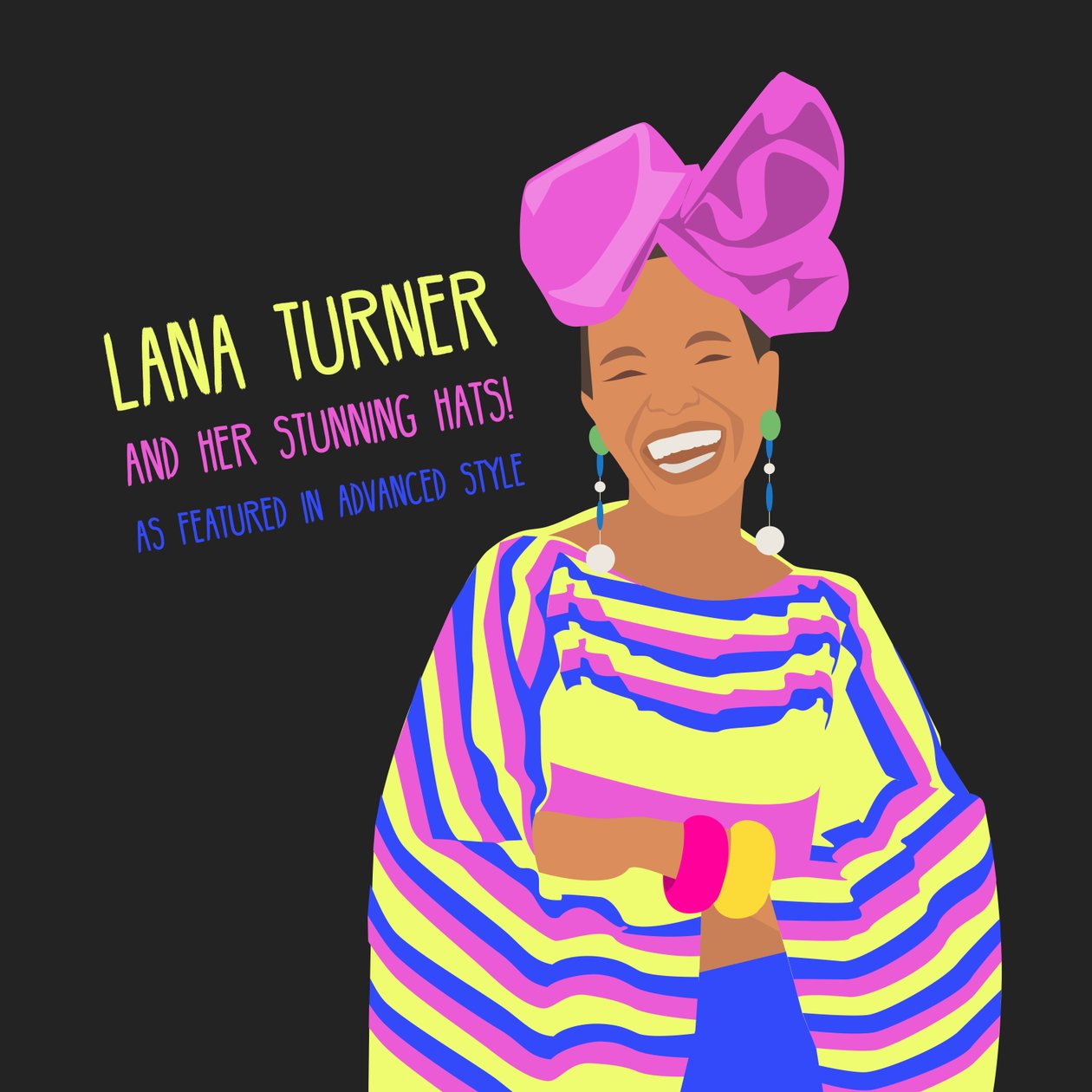 Lana Turner a její úžasné klobouky, jak jsou uvedeny v Advanced Style od Claire Huntley