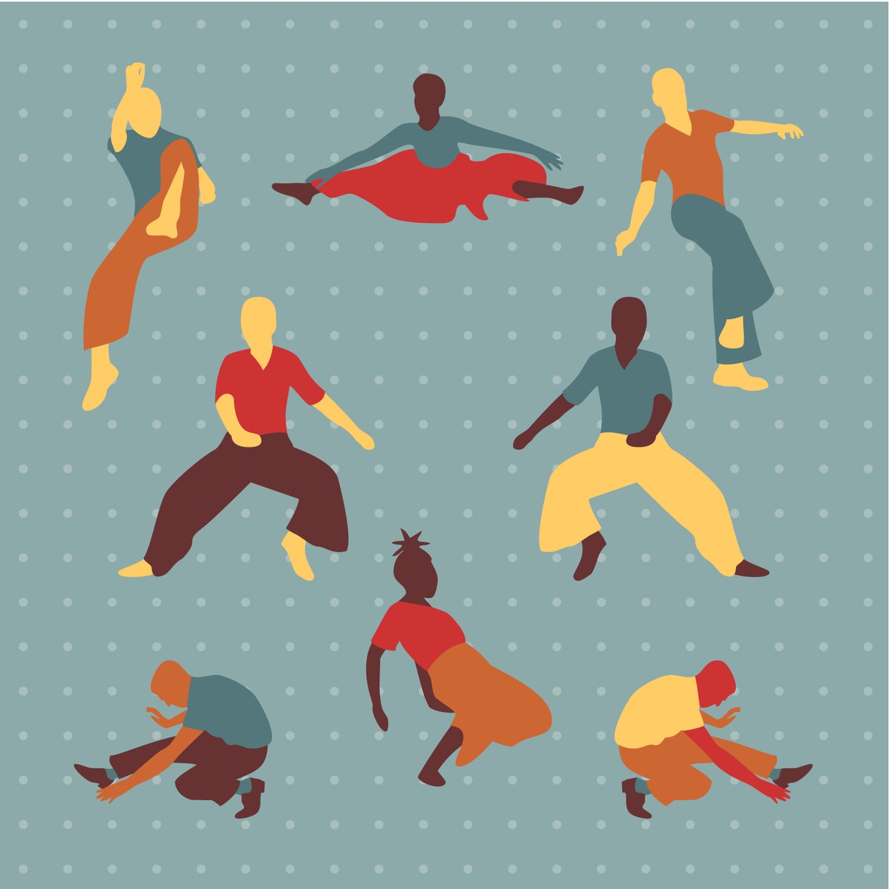 Northern Soul Dancers od Claire Huntley