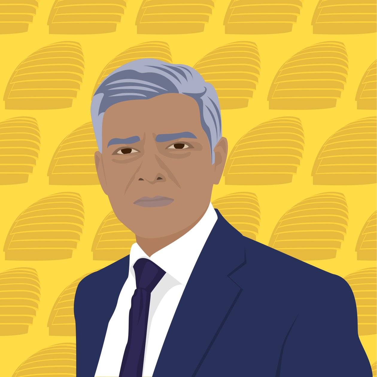 Sadiq Khan, starosta Londýna od Claire Huntley