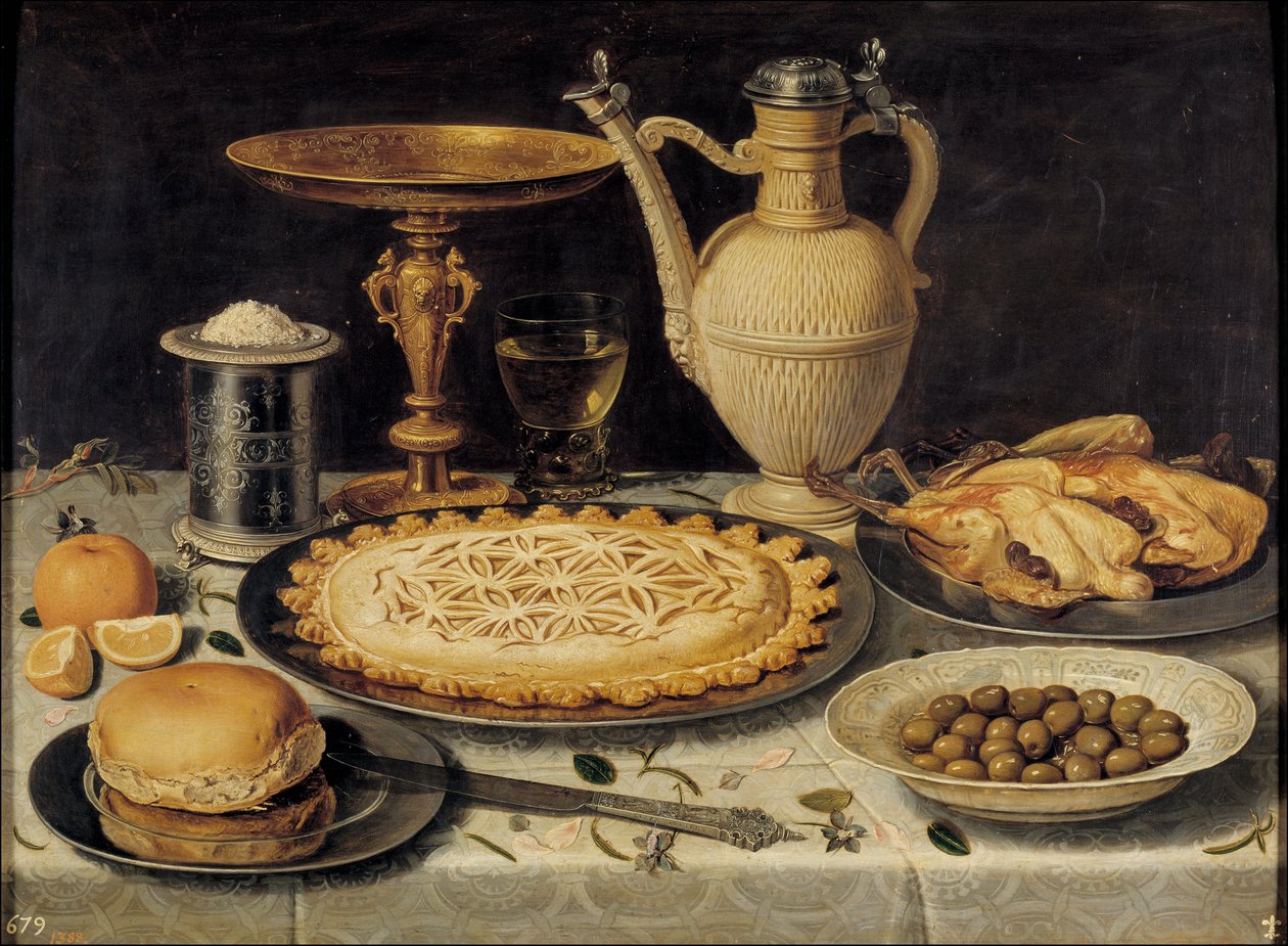 Nature morte - Still Life - Malba od Clary Peeters (1594-1658) od Charlotte Evans