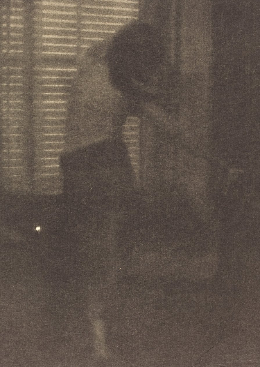 Model v New York Studio, kolem roku 1915. od Clarence H White