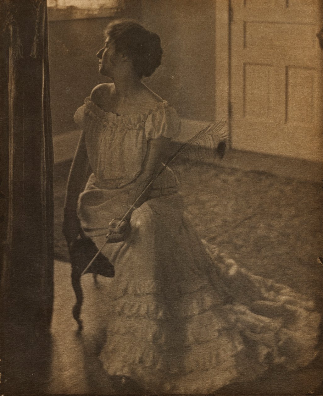 Paví pero, c. 1902. od Clarence H. White