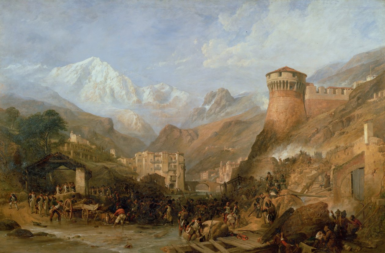 Bitva u Rovereta, 4. září 1796, 1851 od Clarkson Frederick Stanfield