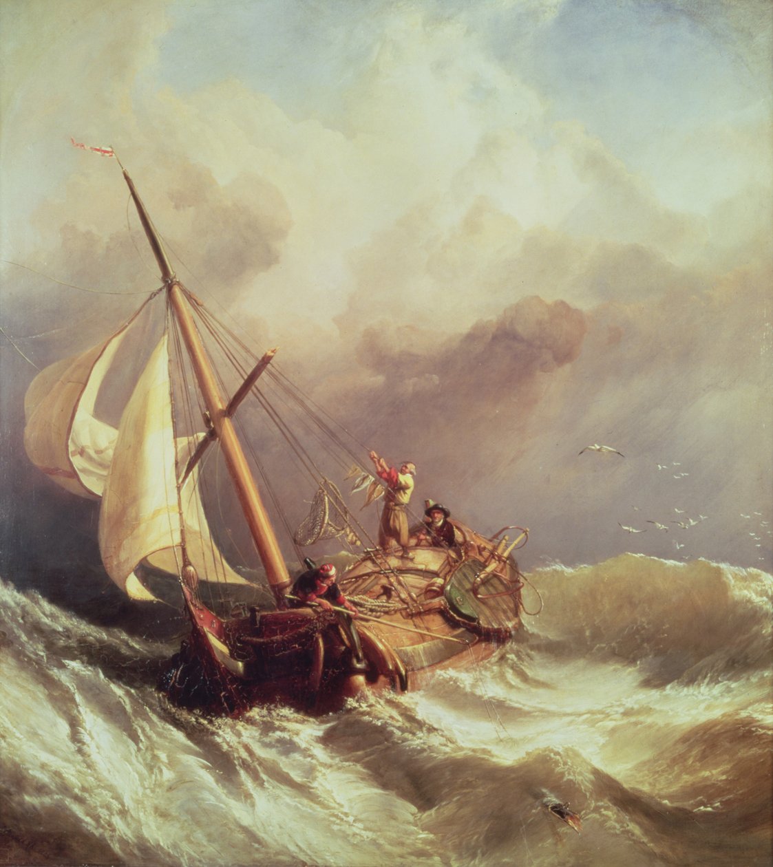 Na Doggerově břehu, 1846 od Clarkson Frederick Stanfield