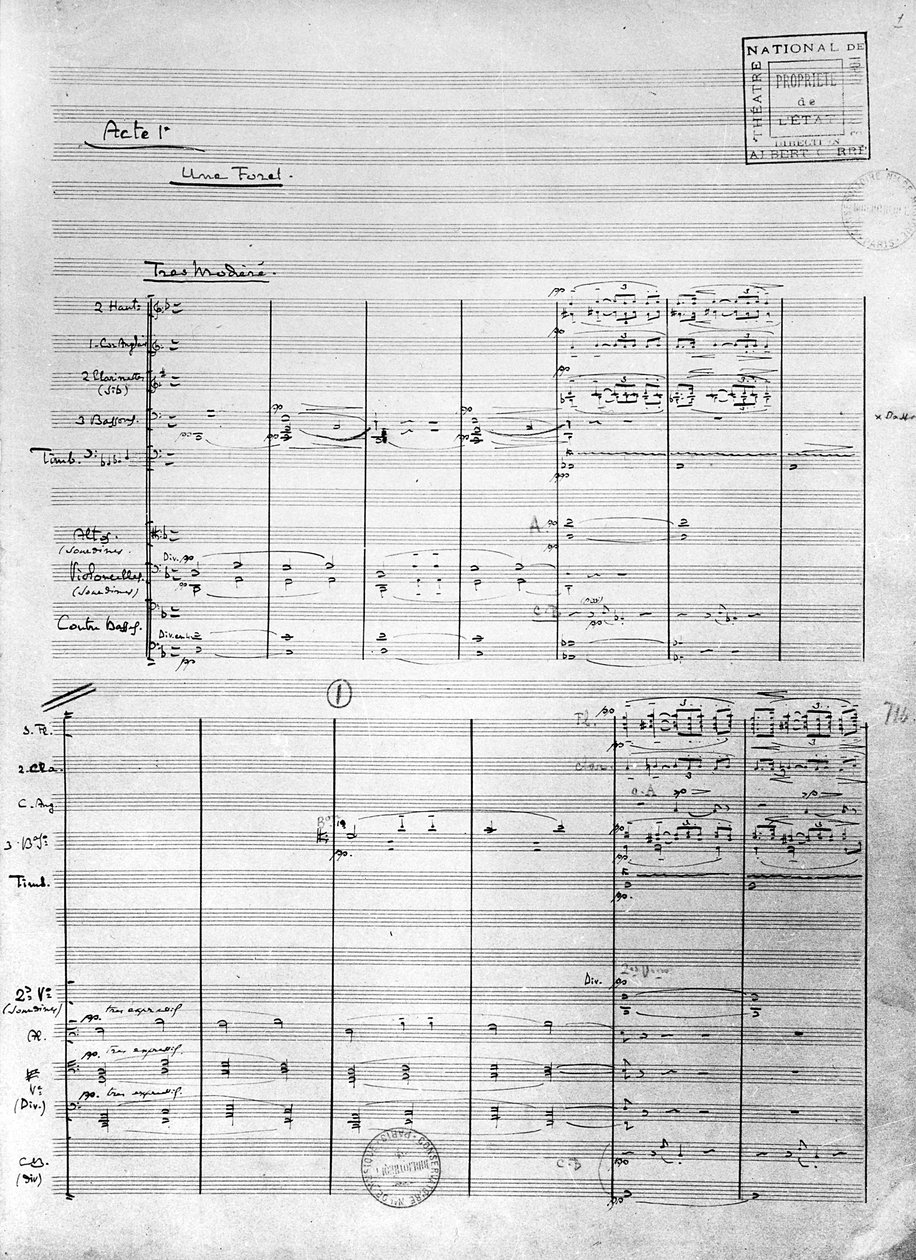 Score sheet Act 1 of 