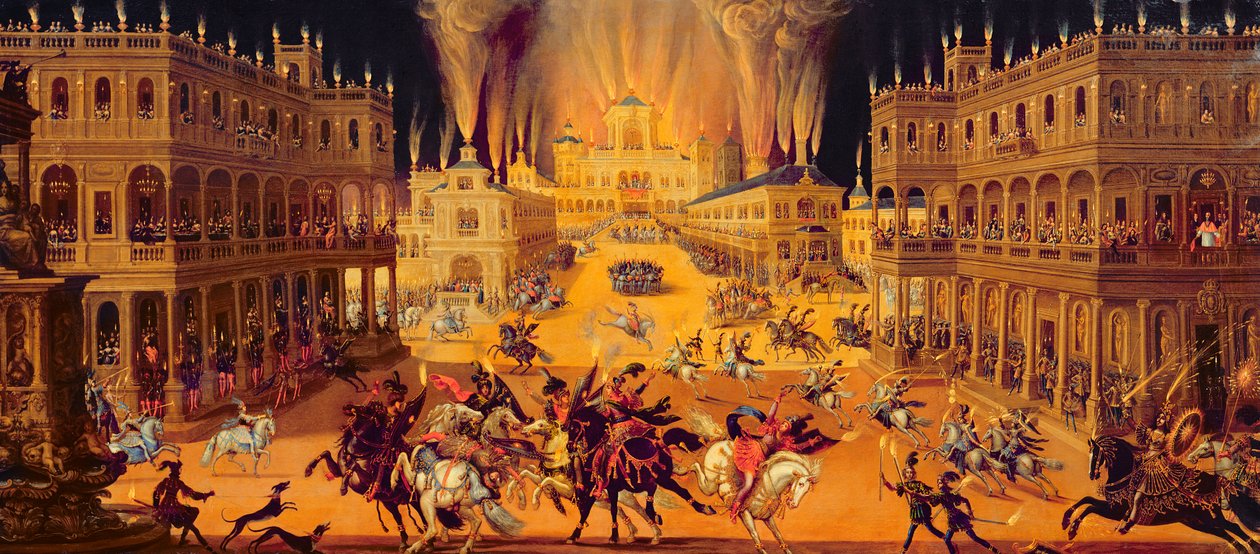 Oheň, kolem 1640-41 od Claude Deruet