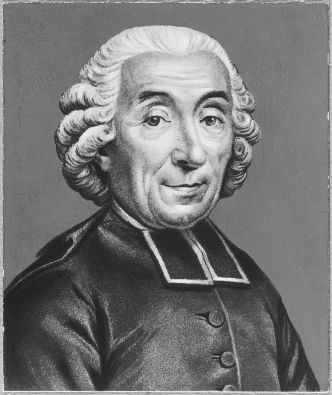 Portrét Gabriela Bonnota de Mably od Claude Dominique Vinsac