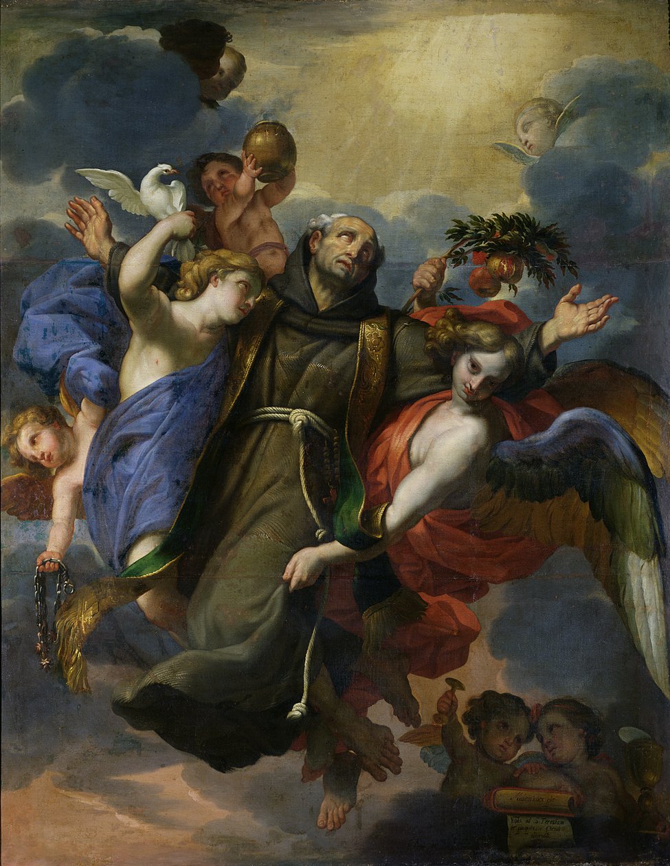 Extáze svatého Petra z Alcantary (1499-1562) od Claude Francois