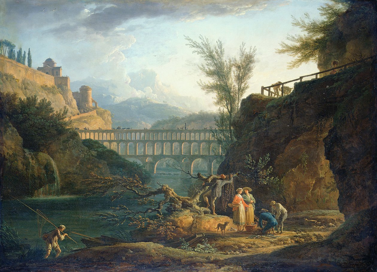 poledne, 1760 od Claude Joseph Vernet