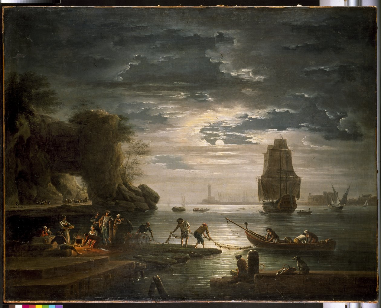 Noc od Claude Joseph Vernet