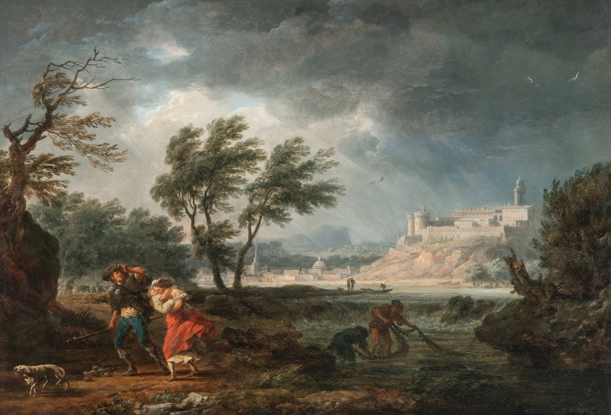 Čtyři dny- poledne od Claude Joseph Vernet