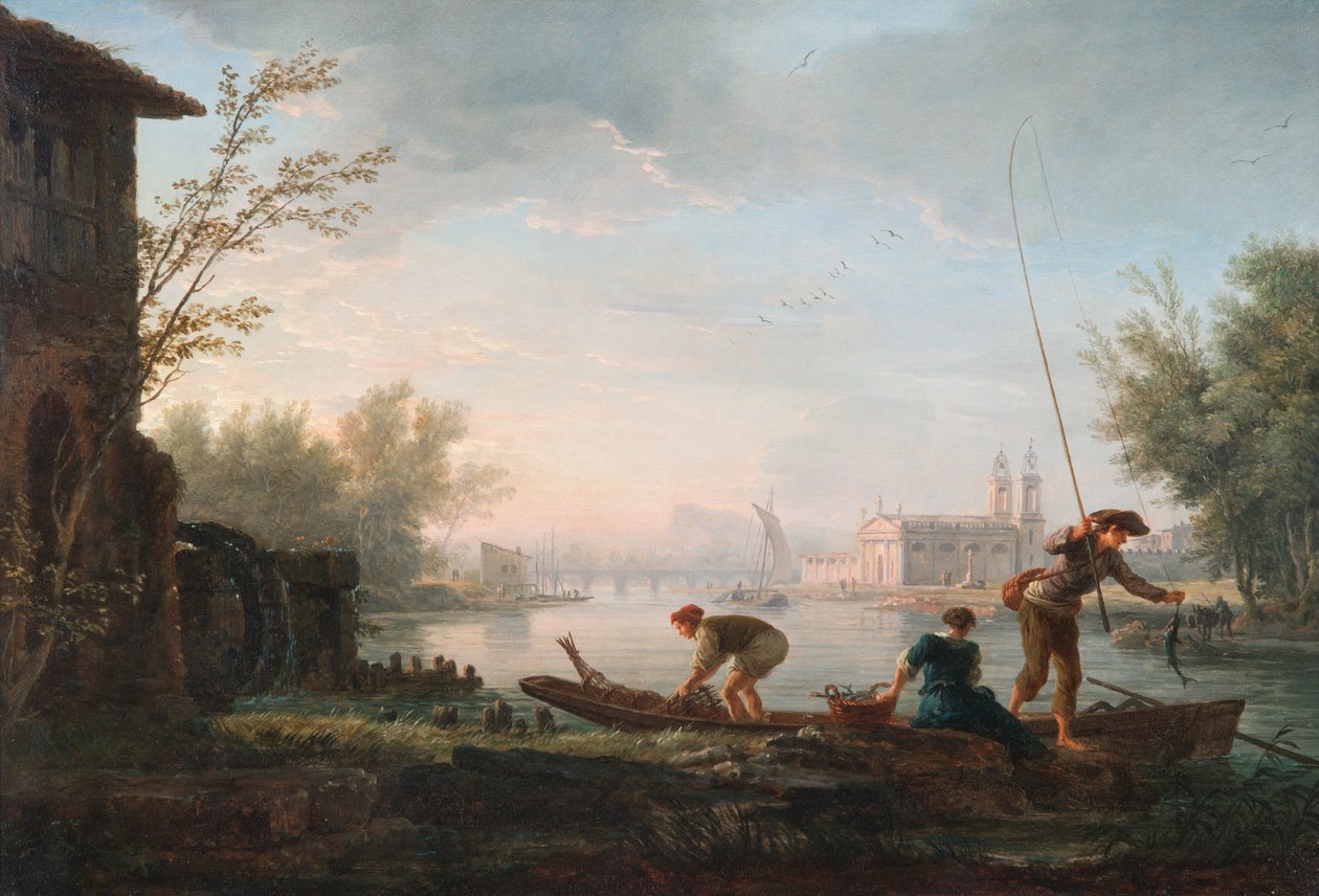 Čtyři dny- ráno od Claude Joseph Vernet