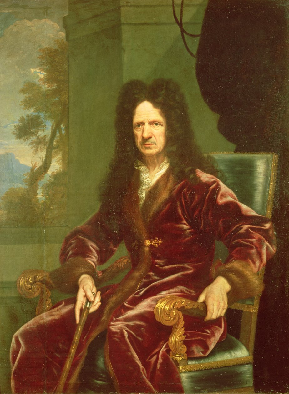 Andre Le Notre (1613-1700) kolem 1700 od Claude Lefebvre