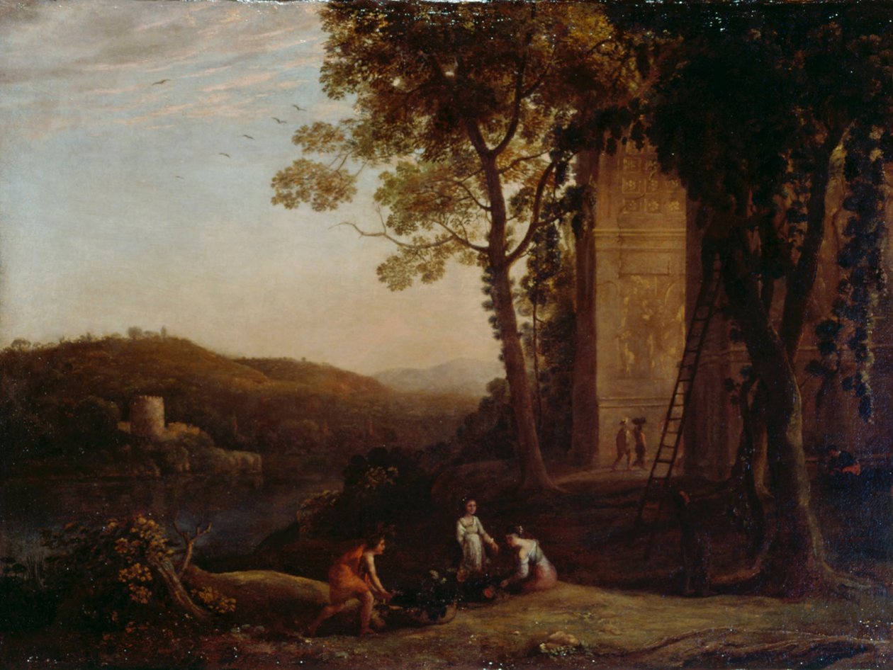 Sběr hroznů od Claude Lorrain