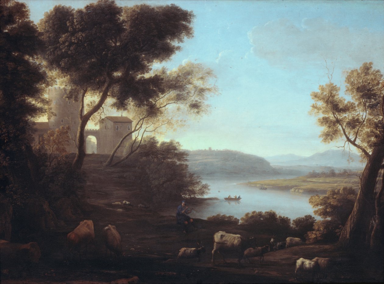 Římský venkov od Claude Lorrain