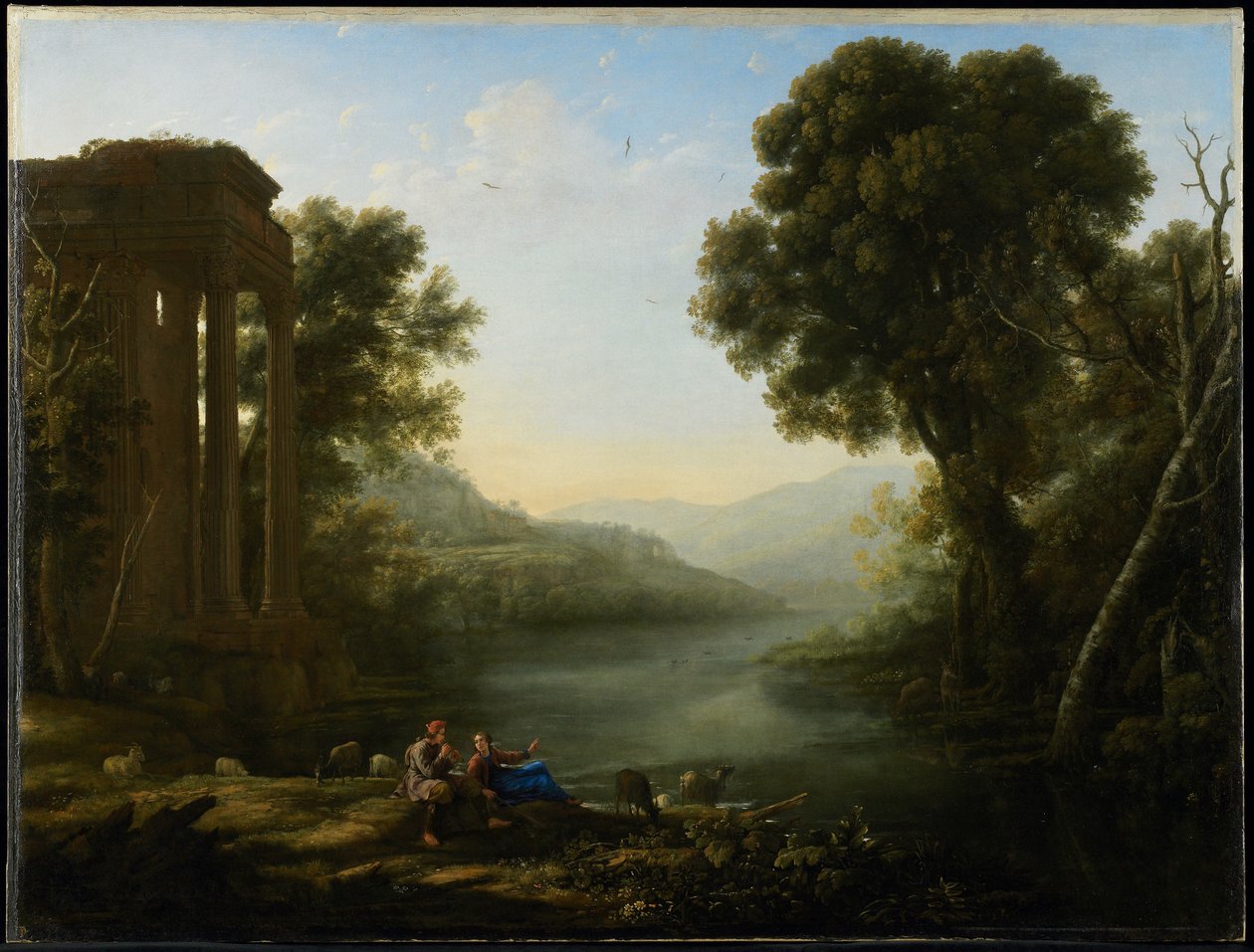 Pastorační krajina, 1638 od Claude Lorrain