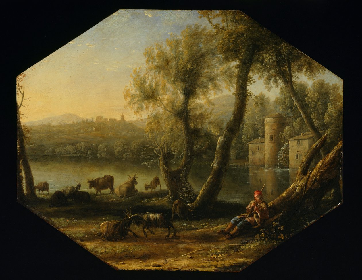 Pastorační krajina od Claude Lorrain