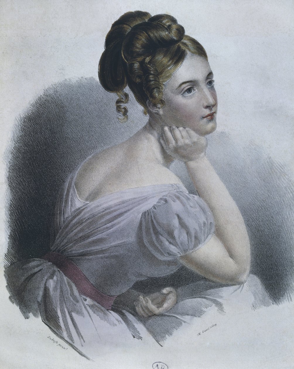 Denní snění od Claude Marie Dubufe