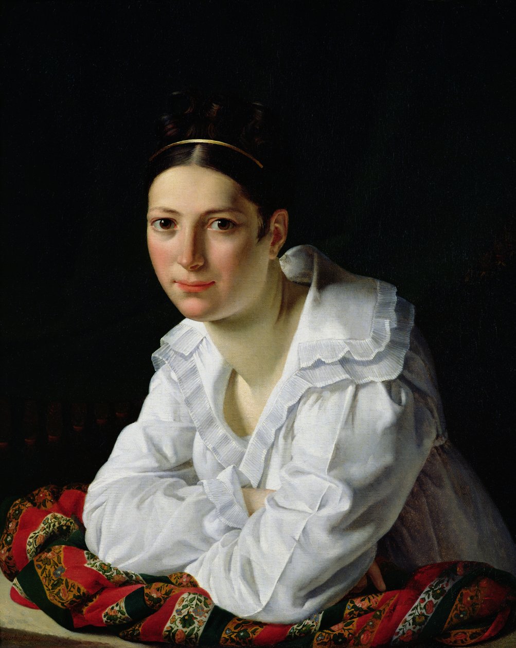 Madama Claude Marie Dubufe (1793-1837) 1818 od Claude Marie Dubufe