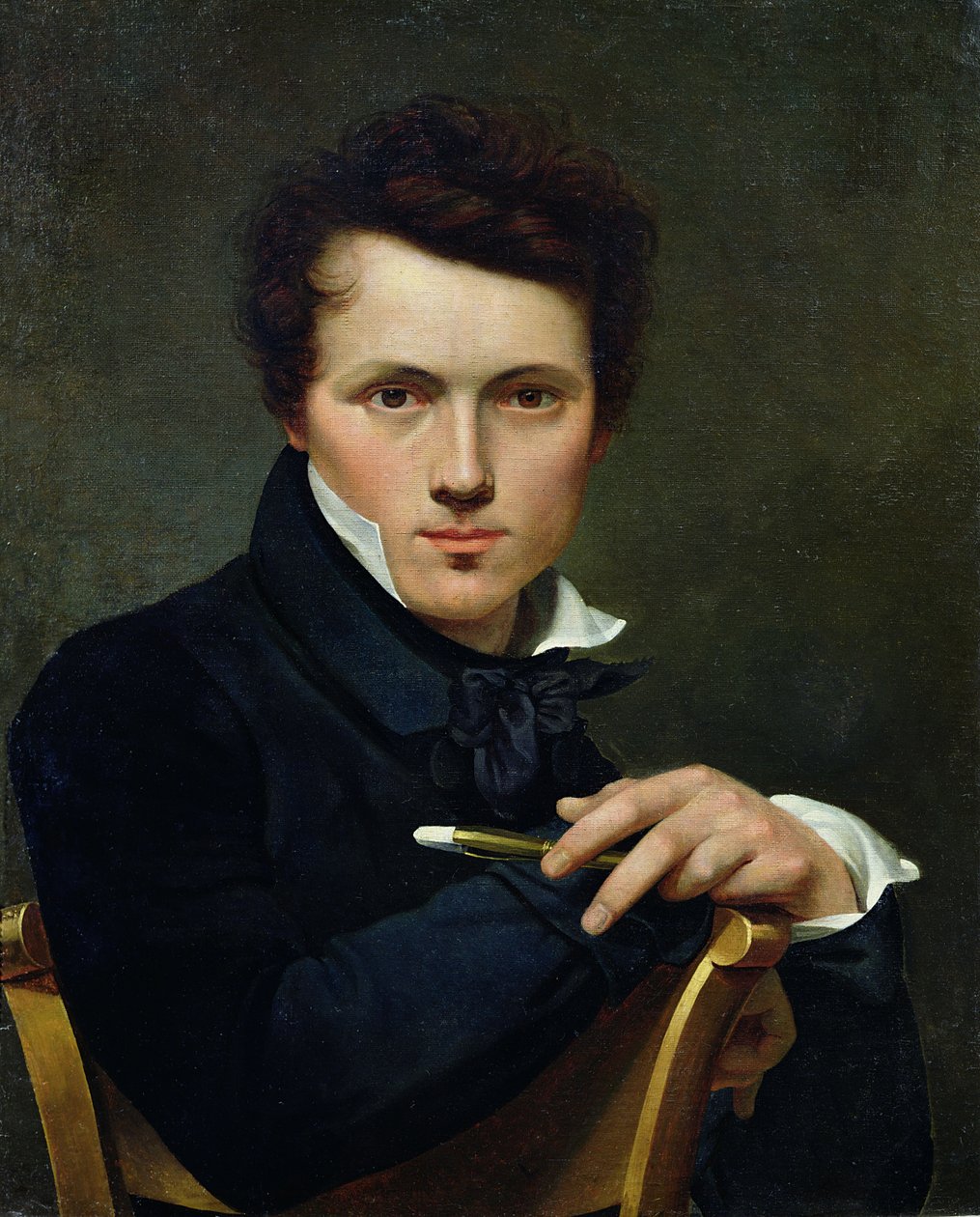 Autoportrét, kolem roku 1818 od Claude Marie Dubufe
