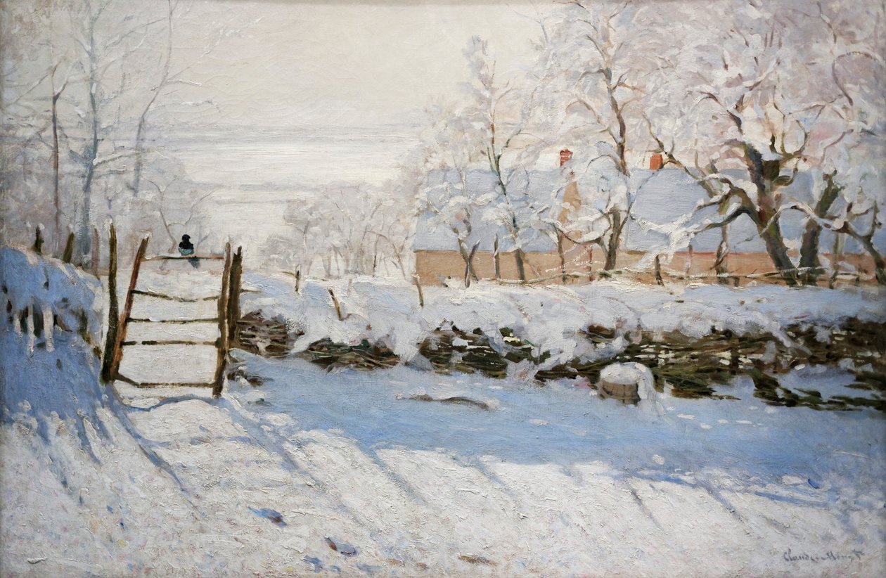 La PienThe Straka od Claude Monet