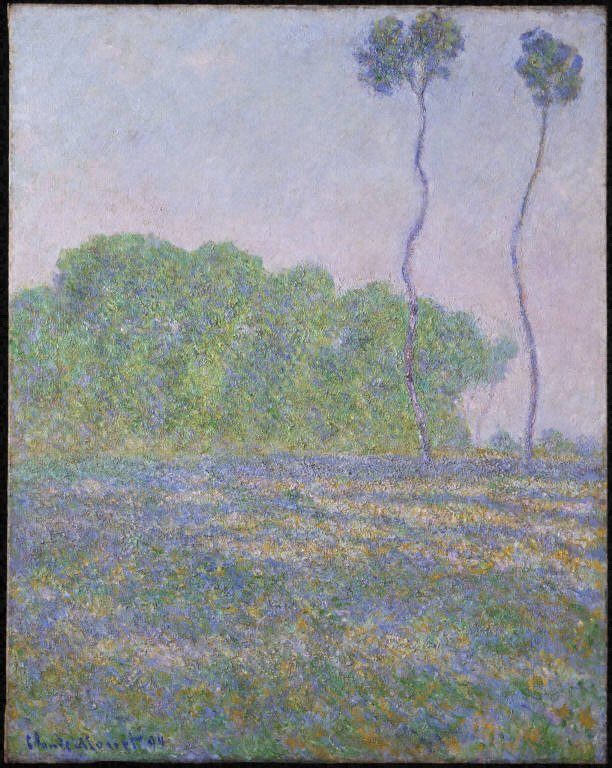 Louka v Givernynu od Claude Monet