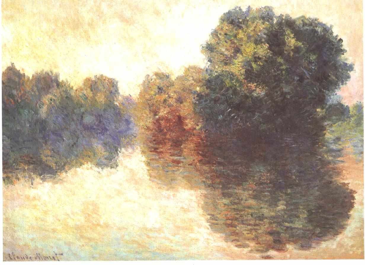  Seina u GivernynNěmecky: Die Seine bei GivernynPolski: Sekwana w okolicach Givernyn od Claude Monet