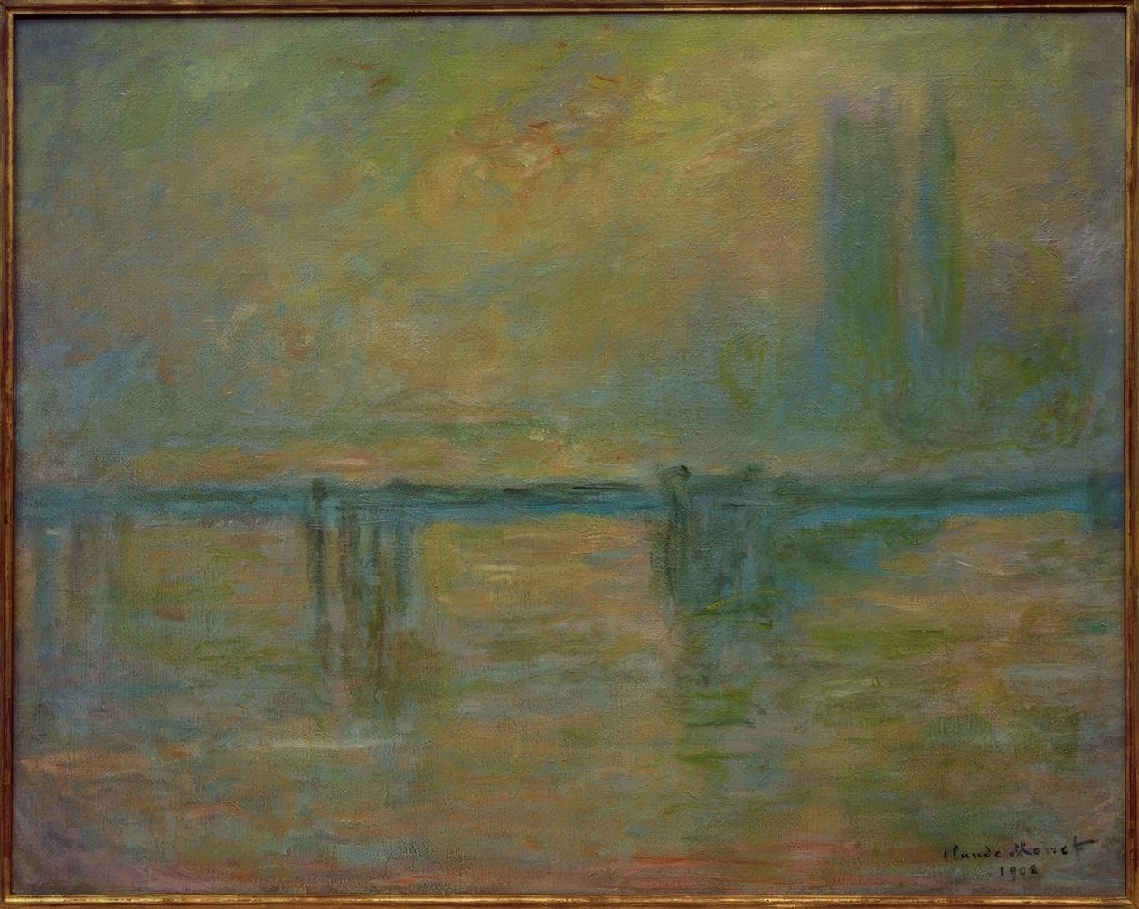 Charing Cross Bridge, brouillard od Claude Monet
