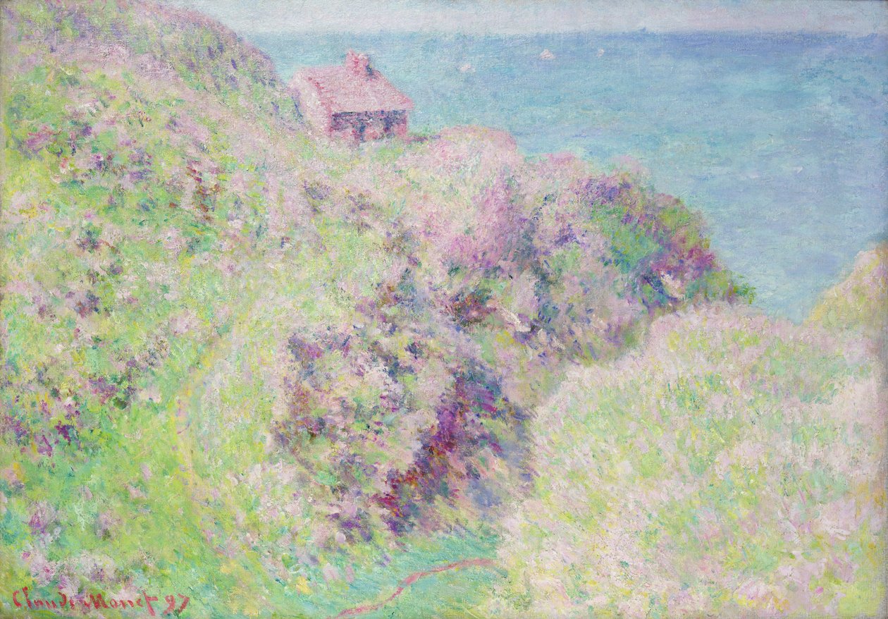 Celnice ve Varengeville, 1897 od Claude Monet