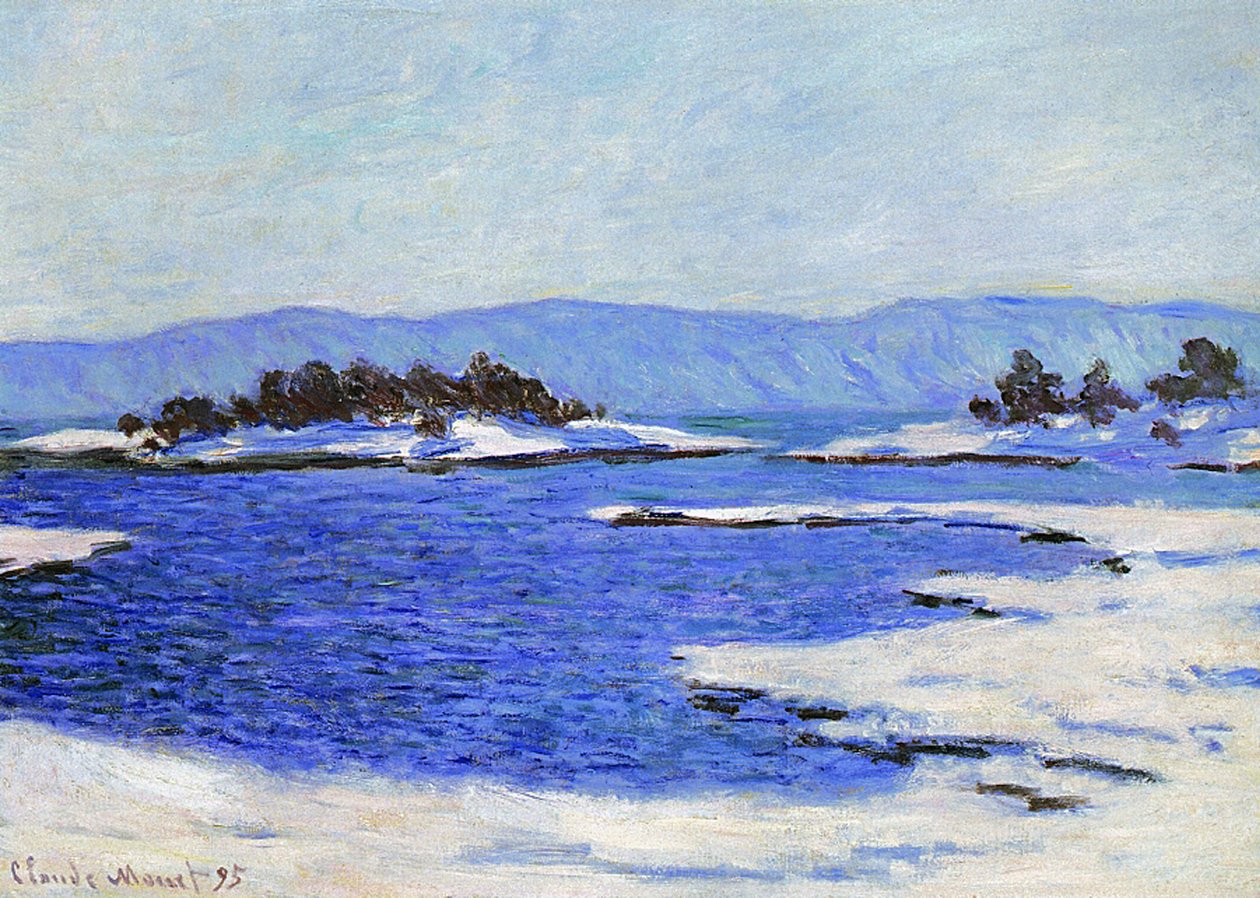 Fjord v Christiania, Norsko, 1895 od Claude Monet