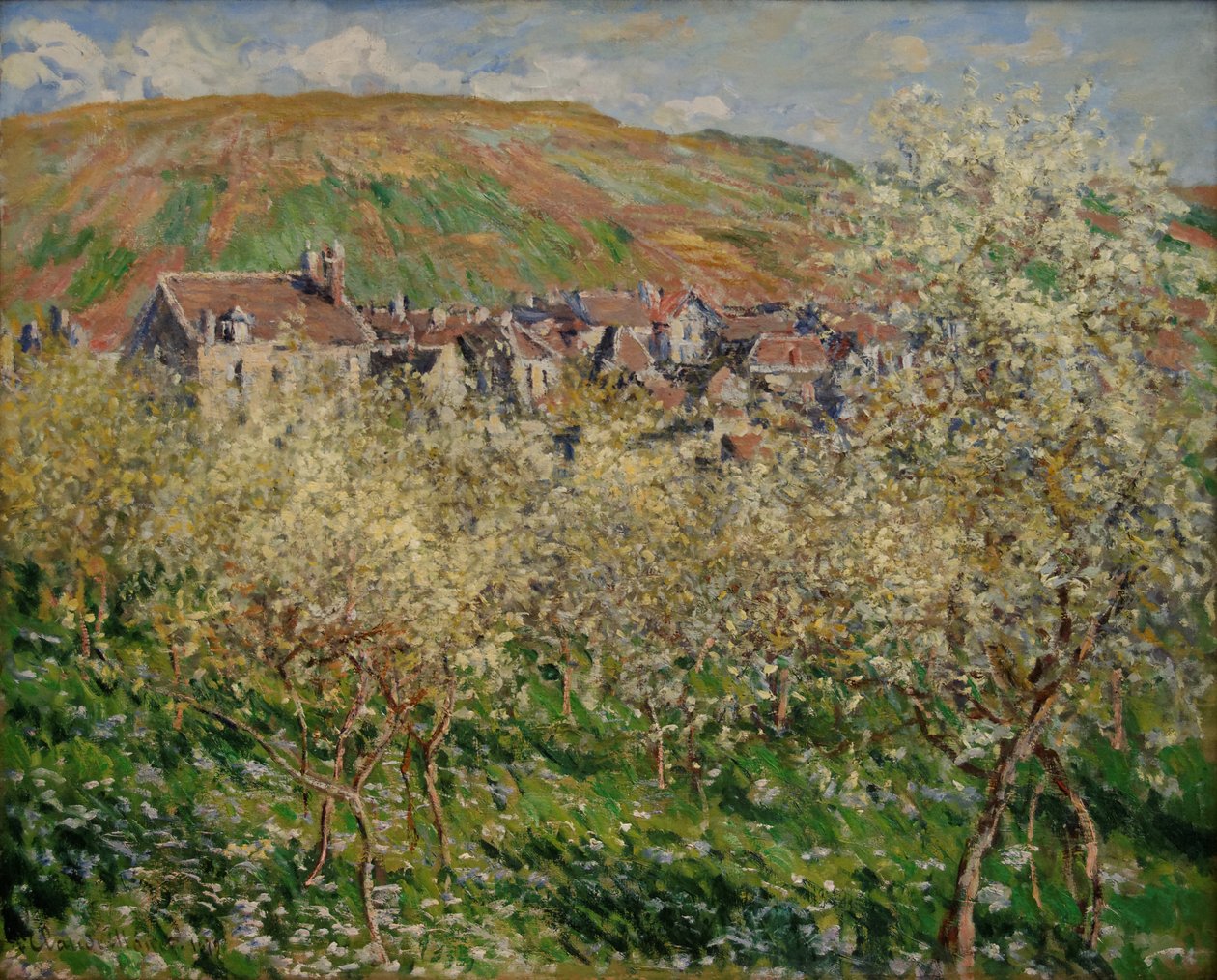 Kvetoucí švestky od Claude Monet