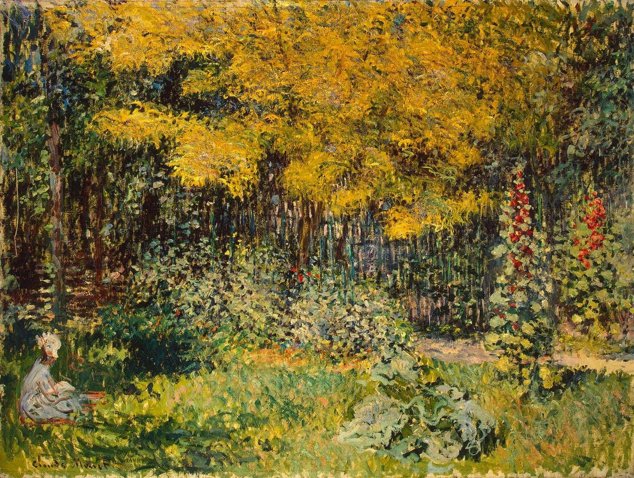 Zahrada od Claude Monet