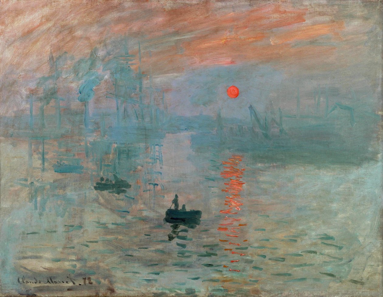 Impression: Sunrise, 1872 od Claude Monet