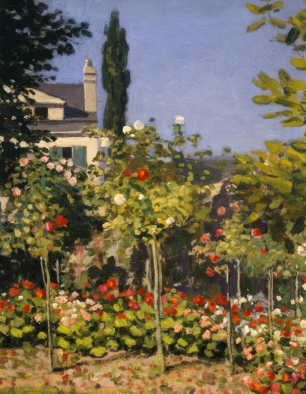 Kvetoucí zahrada od Claude Monet
