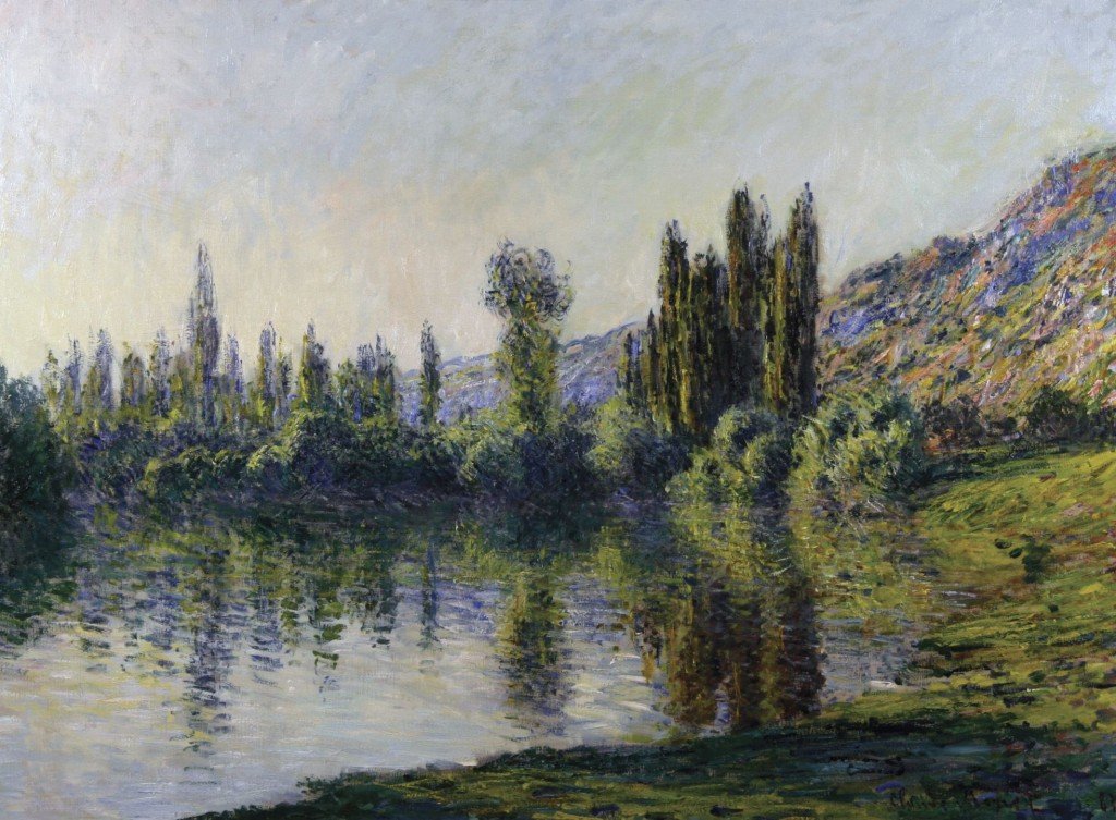 Seina ve Vétheuil od Claude Monet