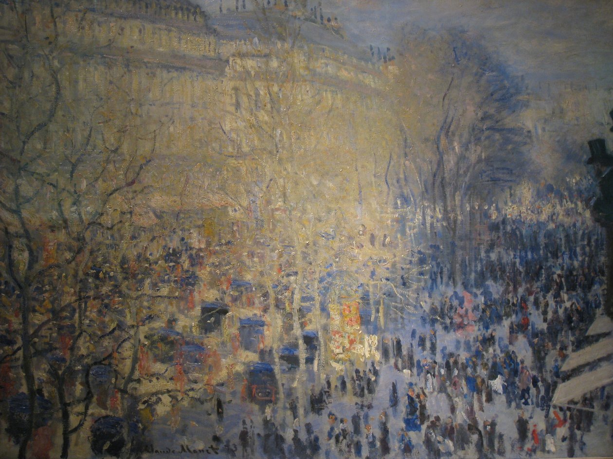 Bulvár des Capucines od Claude Monet