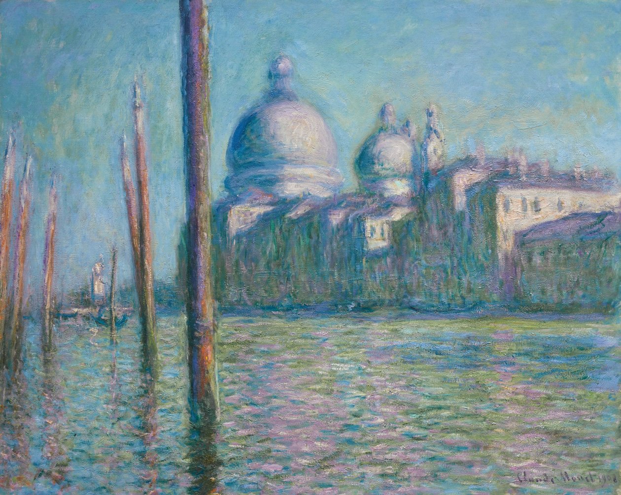 Velký kanál (W1739) od Claude Monet