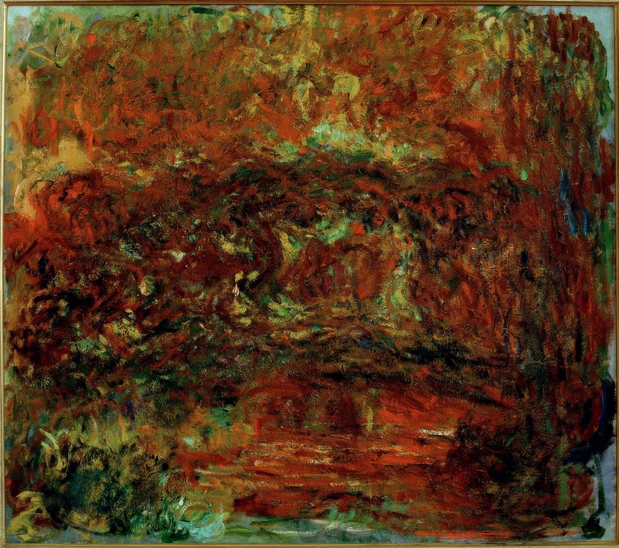 Le Pont japonais (Japonský most) od Claude Monet