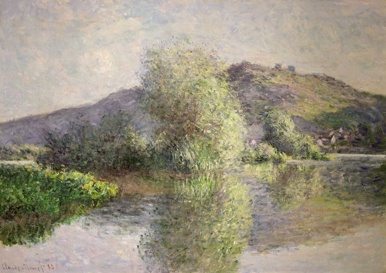 Malé ostrovy v Port-Villez, 1883 od Claude Monet