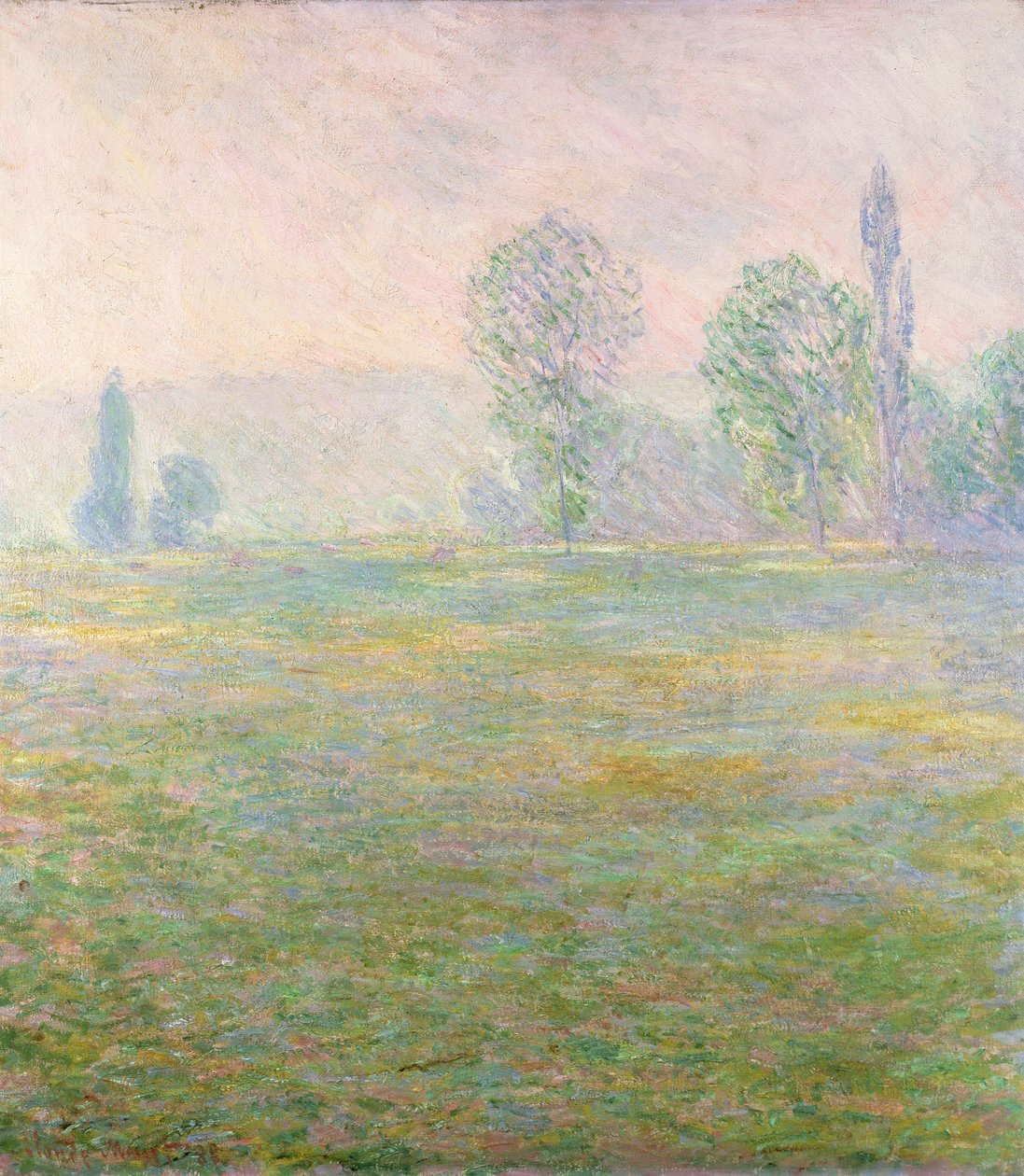 Louky v Giverny, 1888 od Claude Monet
