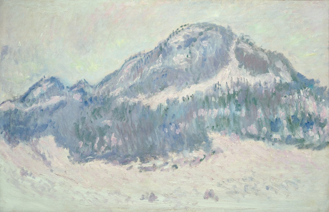 Mount Kolsaas, Norsko, 1895 od Claude Monet